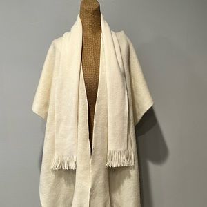 Laura Geraldi Poncho Wrap Scarf